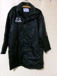 102737 チャンピオン　ベンチコート　黒　サイズS