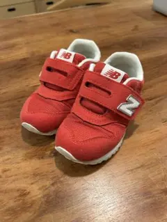 New Balance 373 赤 キッズスニーカー 15.5cm