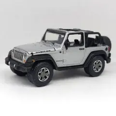 グリーンライト ジープ ラングラー ルビコン シルバー 1/64 美品