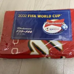 2002 FIFA ワールドカップ Budweiser 日韓 マフラータオル