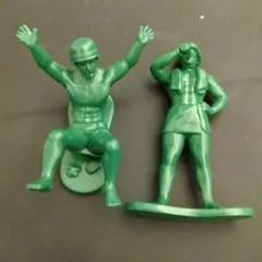 ミリタリーフィギュアセット グリーン