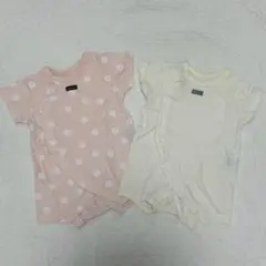 ベビー服　ロンパース 2枚セット 60-70cm