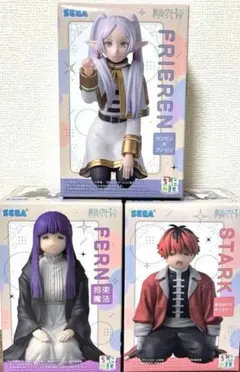 【新品未開封】葬送のフリーレン 3種セット フリーレン フェルン シュタルク