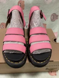 Dr. Martens ピンク サンダル 厚底