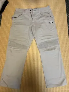 Oakley ゴルフパンツ ライトグレー アンクルパンツ
