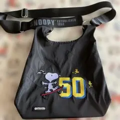 OUTDOOR スヌーピー 50周年 トートバッグ