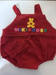 MIKIHOUSE 赤いオーバーオール