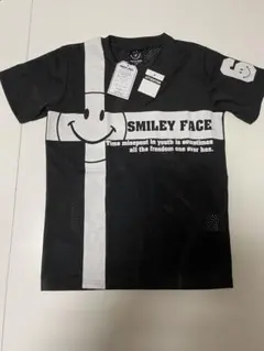 smiley face メッシュTシャツ