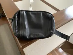 コーチ レザー ボディバッグ グラハム 黒 F37594のサムネイル