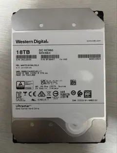 ほぼ新品] WD 18TB DC HC550 エンタープライズHDD ② - メルカリ