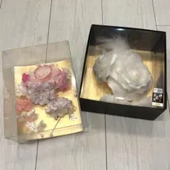 【美品】　髪飾り　2点セット　成人式　卒業式　和装　着物　振袖