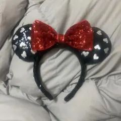 ディズニー ハート柄カチューシャ