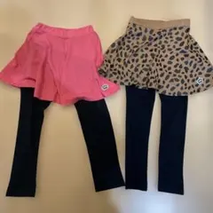 BABYDOLL スカート付きレギンス 110
