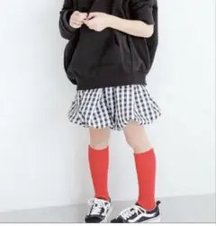 LOWRYS FARM ナイロンバルーンミニスカート 130
