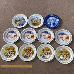 超レア】【未使用】昭和レトロポップ 世界名作劇場 プレート3枚