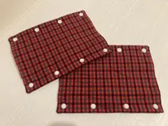 ハンドメイド ♡ ファミリアチェック ベビーカーハンドルカバー