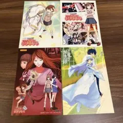 とある科学の超電磁砲　とある魔術の禁書目録　ポストカード4枚
