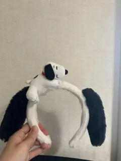 スヌーピー 耳付きカチューシャ
