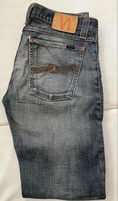 ヌーディージーンズ NudieJeans ダメージ加工 スリムデニム 31/32