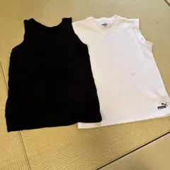 PUMA と UNIQLOエアリズムノースリーブタンクトップ2枚セット