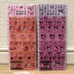 タイルシール　マイメロ　クロミ