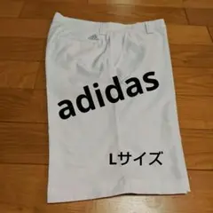 adidas ゴルフハーフパンツ ホワイト⚠️㈰迄の特別お値下げ価格