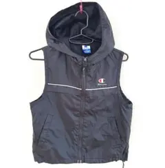 １３０　チャンピオン　フリースベスト　ウィンドブレーカー　防寒着　ジップアップ