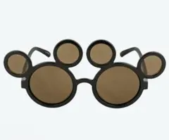 ミッキー型 ブラック サングラス