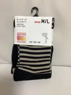 UNIQLO ヒートテック ニット タイツ M/L 発熱 保温 抗菌 ユニクロ