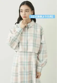 【匿名配送】 earth ショートシャツジャケット サスペンダースカート セット