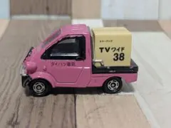 トミカ no.62 ダイハツ ミゼットII カラーテレビ TVワイド38