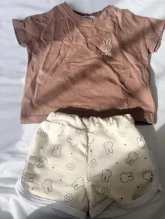 miffy Tシャツとショートパンツセット セットアップ　90サイズ