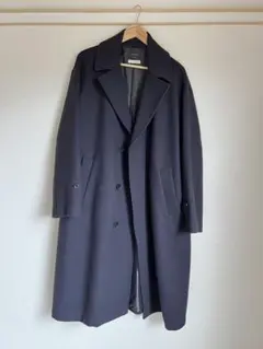 【極美品】アーバンリサーチドアーズ ミリオール社生地 カシミヤ混コート L