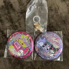 サンリオキラキラ缶バッジ2 くろうさめじるし