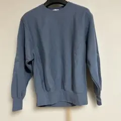 GU ヘビーウェイトスウェットプルオーバー ブルーS