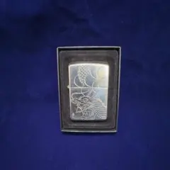 純銀手彫りZIPPO春山作 ジッポ ZIPPO 純銀製 シルバー 手彫り 春山作】買取いたしました。堺市