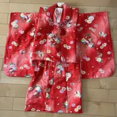七五三 被布セット 赤 鞠 桜柄 - メルカリ