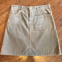 MHLコーデュロイスカート