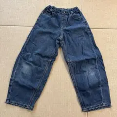 GU ダークブルー　デニムパンツ