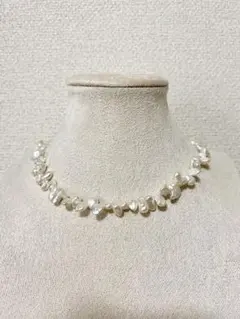 淡水ケシパール ネックレス