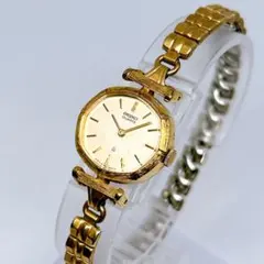 セイコー クォーツ 16-5120 ゴールド レディース 腕時計 電池交換済