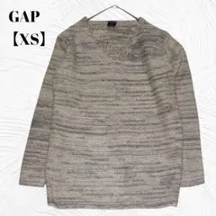 美品✨️Gap 　ギャップ【XS】Vネック　ラメニット　長袖　セーター
