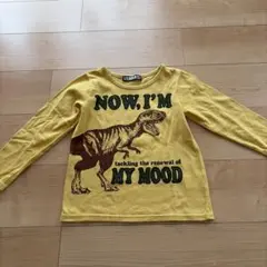 恐竜プリント 長袖カットソー 120サイズ