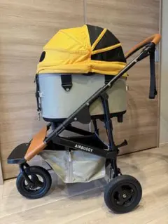 【美品】AIRBUGGYエアバギー 送料込み DOME3 ラージ（チェダー）のサムネイル