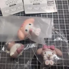 サンリオ　ミニフィギュア　マイメロディ　ハローキティ
