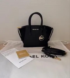 MICHAEL KORS ブラック ミニトートバッグ