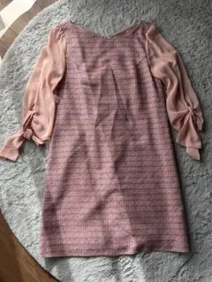 Limitless Luxury 春服 シフォン袖ワンピース 卒園式入園式入学式