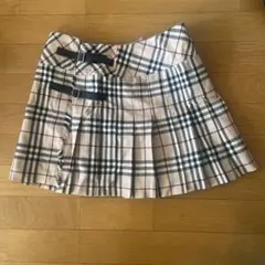 BURBERRY BLUE LABEL チェック柄プリーツスカート 38