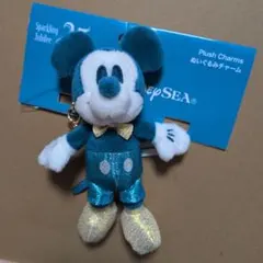ディズニーシー 25周年 ミッキー ぬいぐるみチャーム