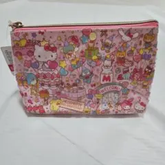ハローキティ 45周年記念ポーチ